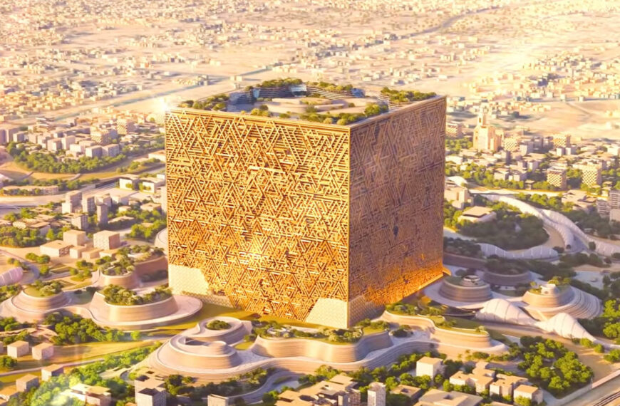 "المكعب"، مدينة من "الخيال العلمي" في قلب الرياض