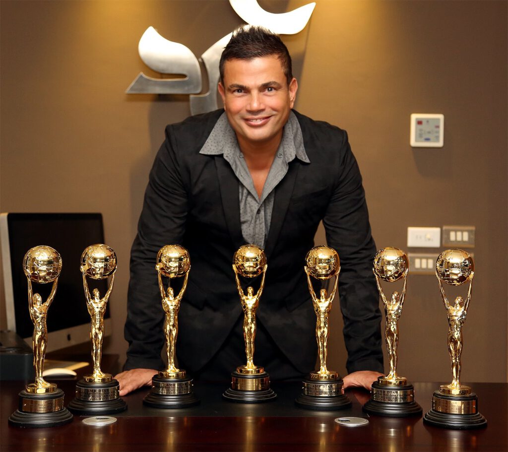 Amr Diab With World Music Awards 1