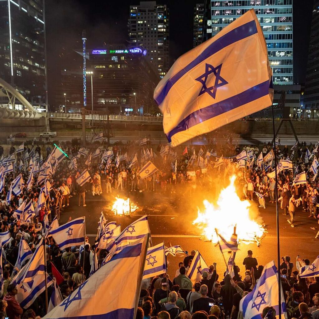 protest tel aviv