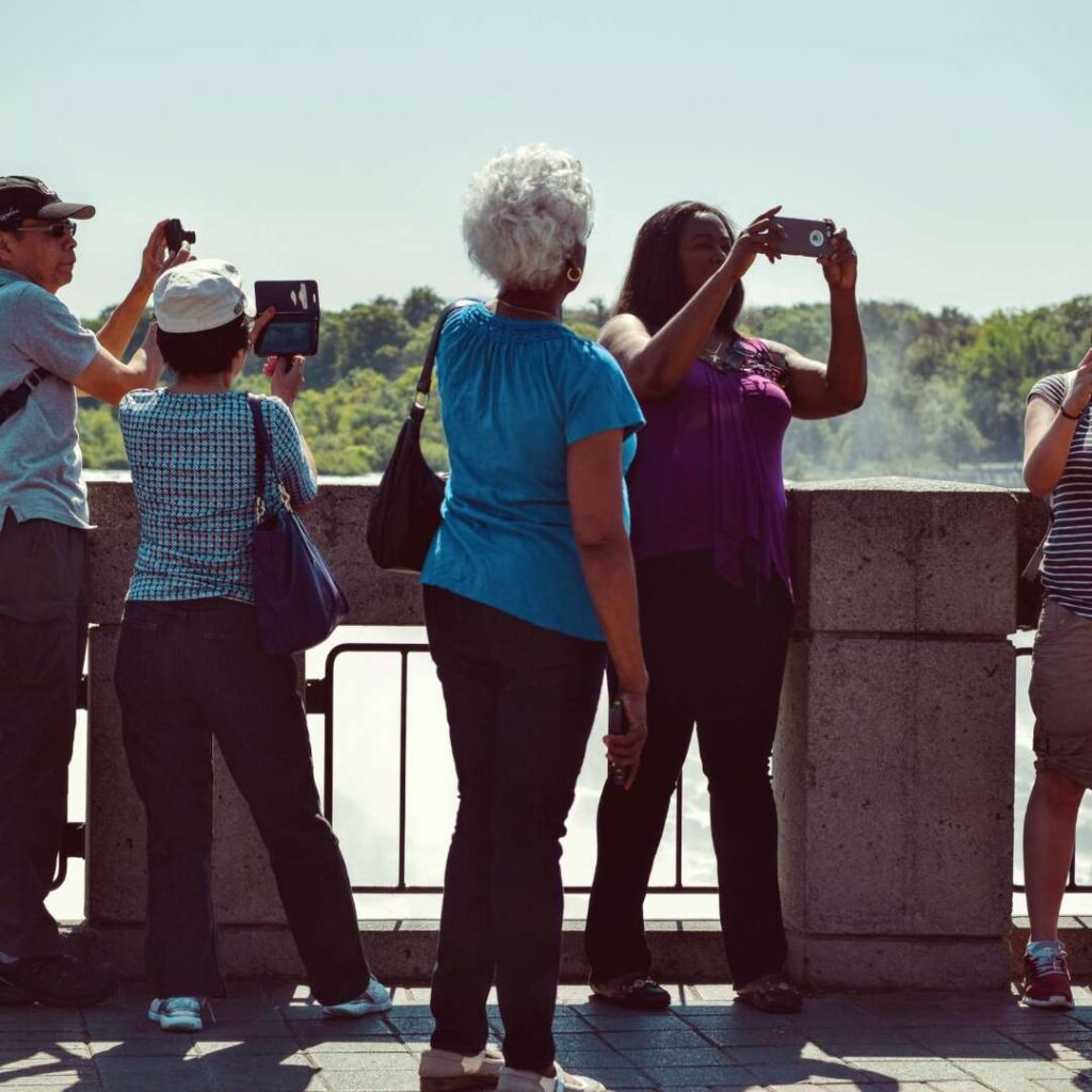 tourists