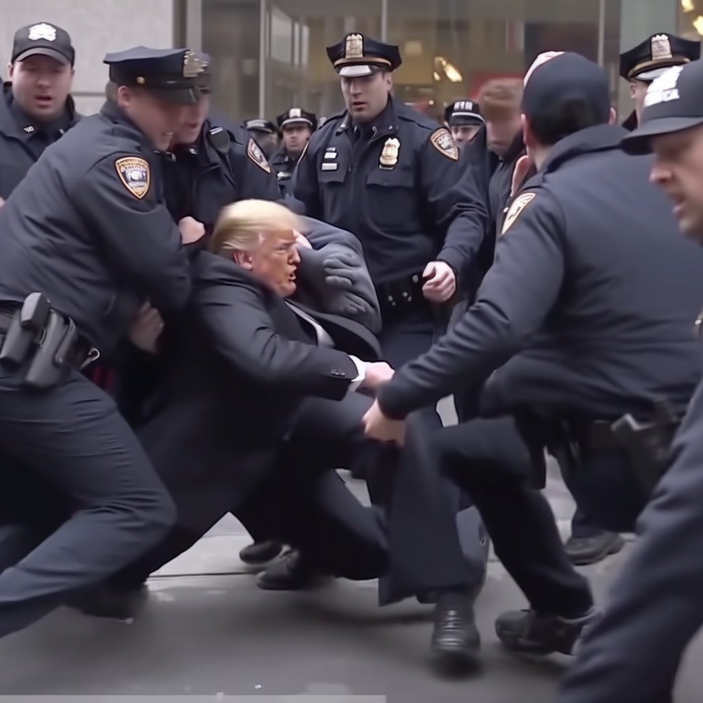 Trumps arrest 2